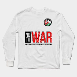 NO TO WAR Long Sleeve T-Shirt